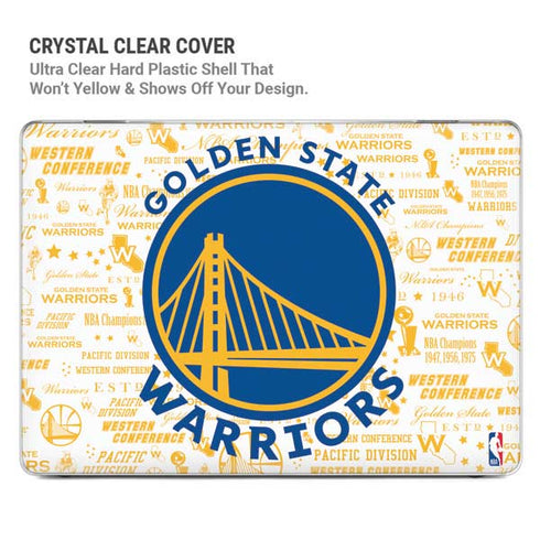 NBA Golden State Warriors Historic Blast MacBook Pro 13in (2020) Case plus Skin