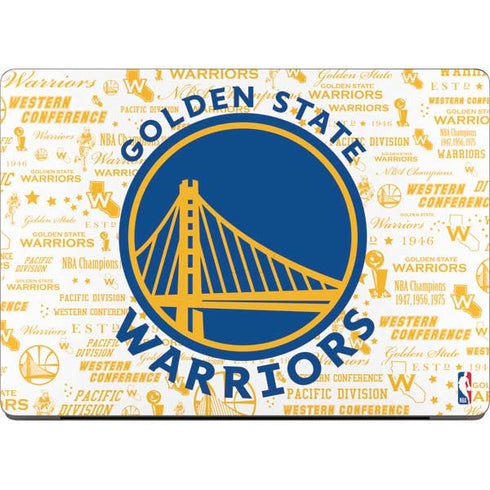 NBA Golden State Warriors Historic Blast MacBook Pro 14in (2021-24) Skin