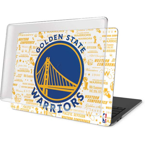 NBA Golden State Warriors Historic Blast MacBook Pro 16in (2019-20) Case plus Skin