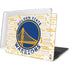 NBA Golden State Warriors Historic Blast MacBook Pro 16in (2019-20) Case plus Skin