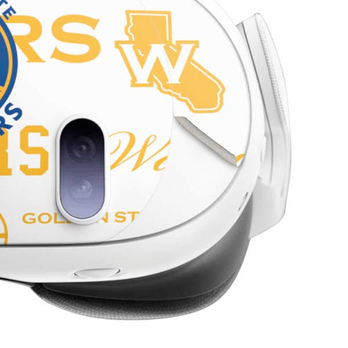 NBA Golden State Warriors Historic Blast Meta Quest 3 Skin