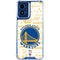 NBA Golden State Warriors Historic Blast Moto G 5G (2024) Clear Case