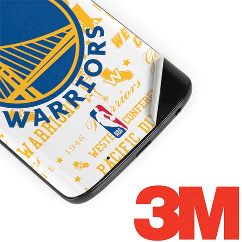 NBA Golden State Warriors Historic Blast Moto G6 Skin