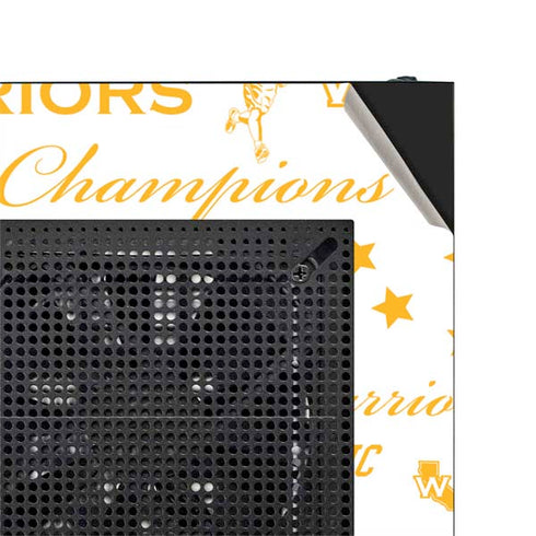 NBA Golden State Warriors Historic Blast NZXT H510 Compact ATX Mid-Tower Case Skin