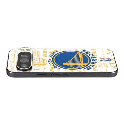 NBA Golden State Warriors Historic Blast Pixel 9 Pro XL Skin