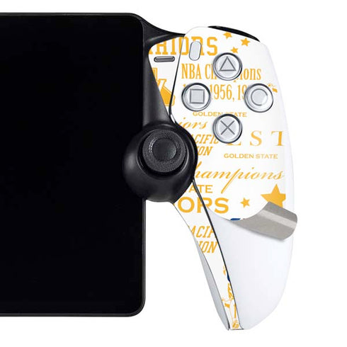 NBA Golden State Warriors Historic Blast PlayStation Portal Remote Player Skin