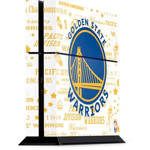NBA Golden State Warriors Historic Blast PlayStation PS4 Skins