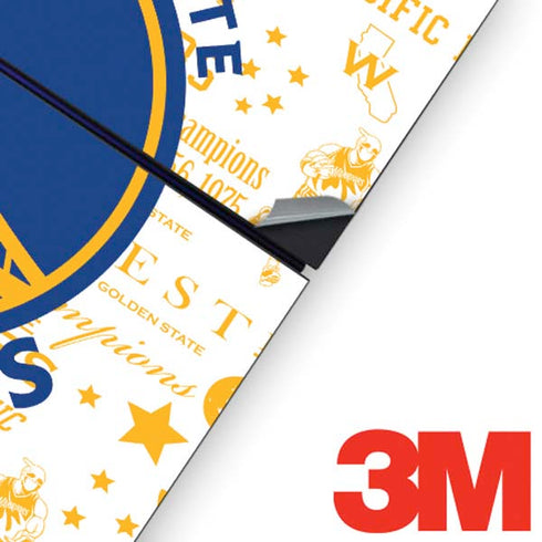 NBA Golden State Warriors Historic Blast PS4 Console Skin