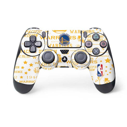 NBA Golden State Warriors Historic Blast PS4 Controller Skin