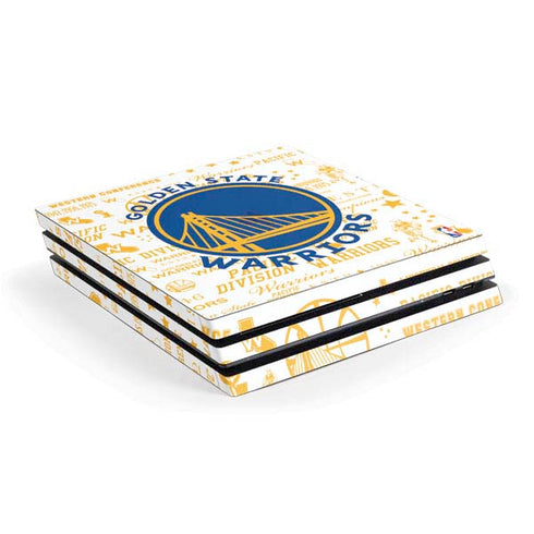 NBA Golden State Warriors Historic Blast PlayStation PS4 Skins