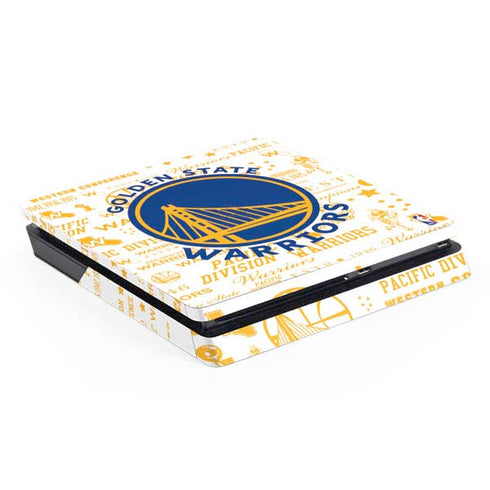 NBA Golden State Warriors Historic Blast PS4 Slim Skin