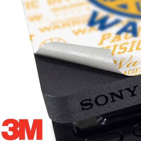 NBA Golden State Warriors Historic Blast PS4 Slim Skin