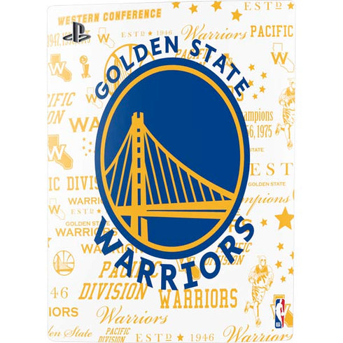NBA Golden State Warriors Historic Blast PS5 Bundle Skin
