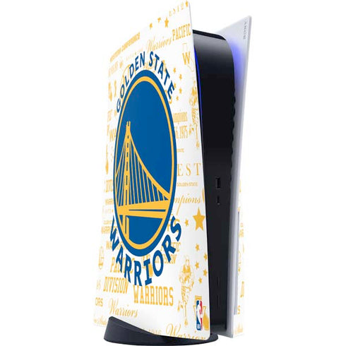 NBA Golden State Warriors Historic Blast PlayStation PS5 Skins