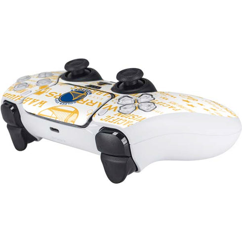 NBA Golden State Warriors Historic Blast PS5 Controller Skin