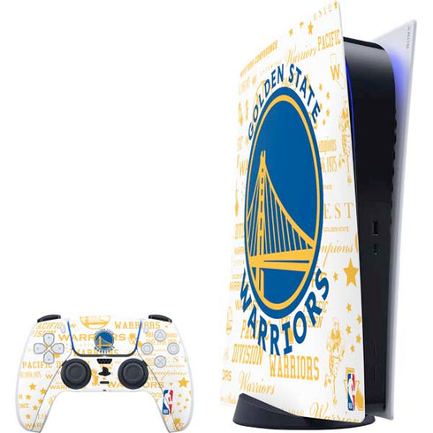 NBA Golden State Warriors Historic Blast PlayStation PS5 Skins