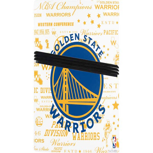 NBA Golden State Warriors Historic Blast PS5 Pro Bundle Skin