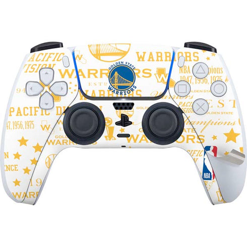 NBA Golden State Warriors Historic Blast PS5 Pro Bundle Skin