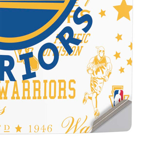 NBA Golden State Warriors Historic Blast PS5 Slim Digital Edition Console Skin