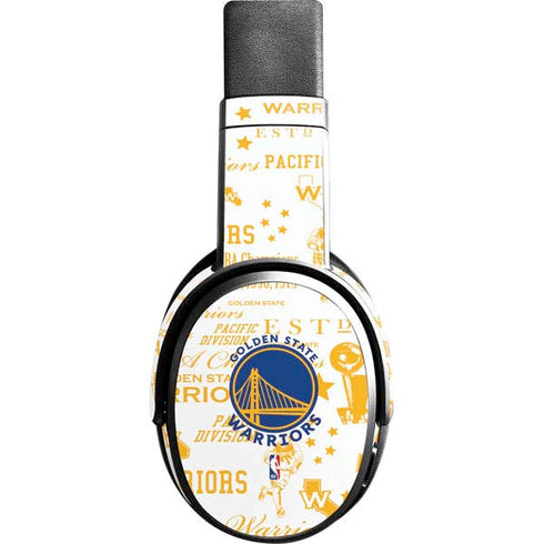 NBA Golden State Warriors Historic Blast Skullcandy Crusher Wireless Skin