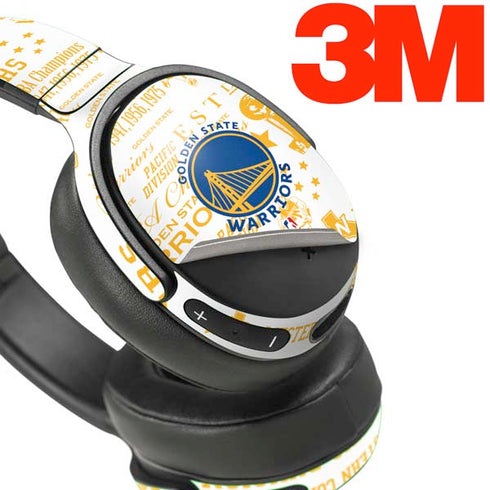 NBA Golden State Warriors Historic Blast Skullcandy Venue Skin