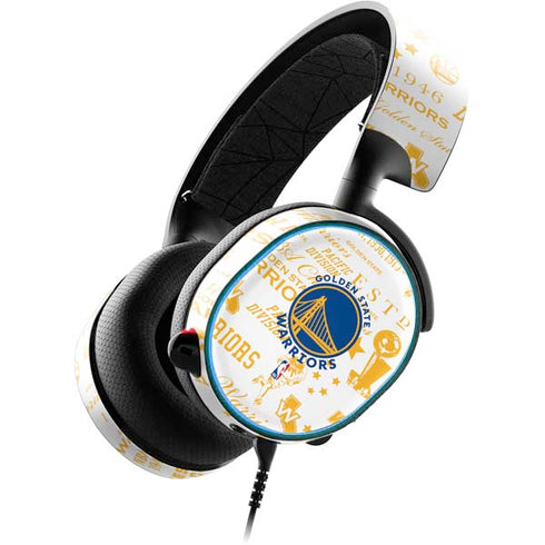 NBA Golden State Warriors Historic Blast SteelSeries Arctis 3 Skin
