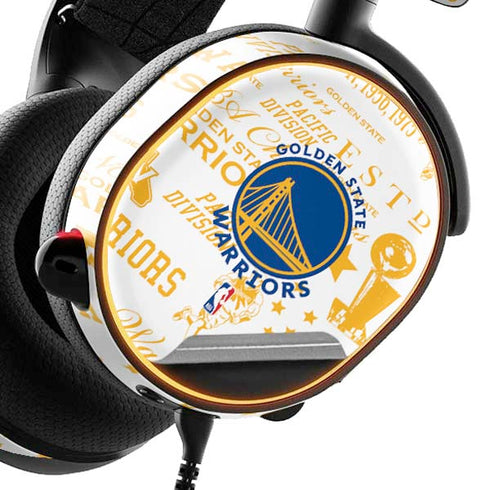 NBA Golden State Warriors Historic Blast SteelSeries Arctis 3 Skin