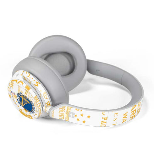 NBA Golden State Warriors Historic Blast Surface Headphones Skin