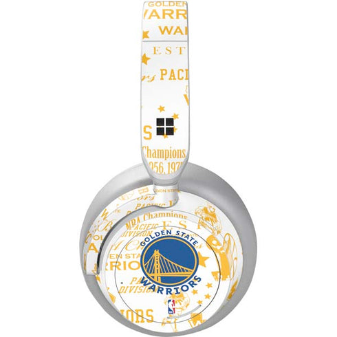 NBA Golden State Warriors Historic Blast Surface Headphones Skin