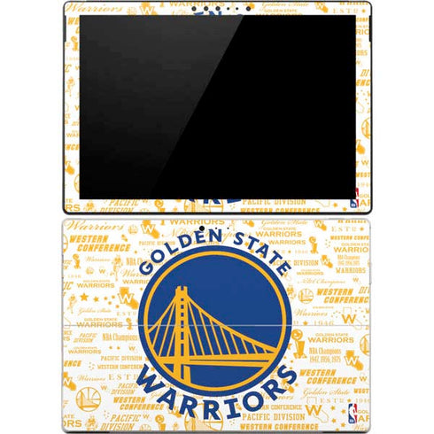 NBA Golden State Warriors Historic Blast Surface Pro 4 Skin