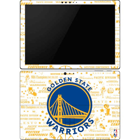 NBA Golden State Warriors Historic Blast Surface Pro 6 Skin