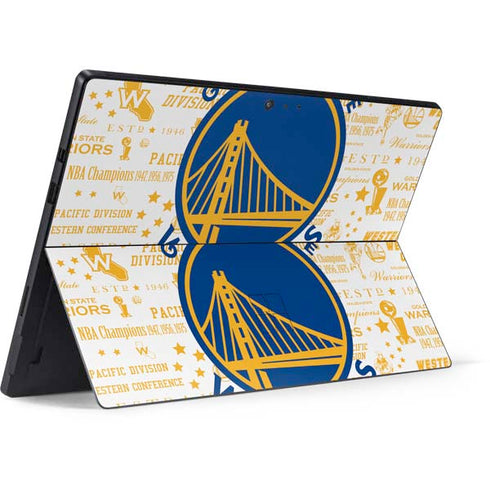 NBA Golden State Warriors Historic Blast Surface Pro 6 Skin