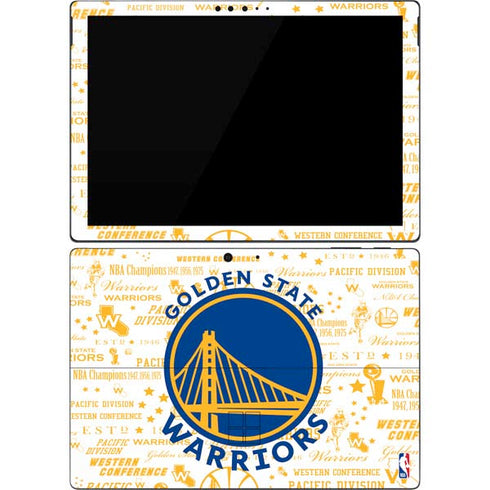 NBA Golden State Warriors Historic Blast Surface Pro 7 Skin