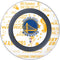 NBA Golden State Warriors Historic Blast Wireless Charger Skin