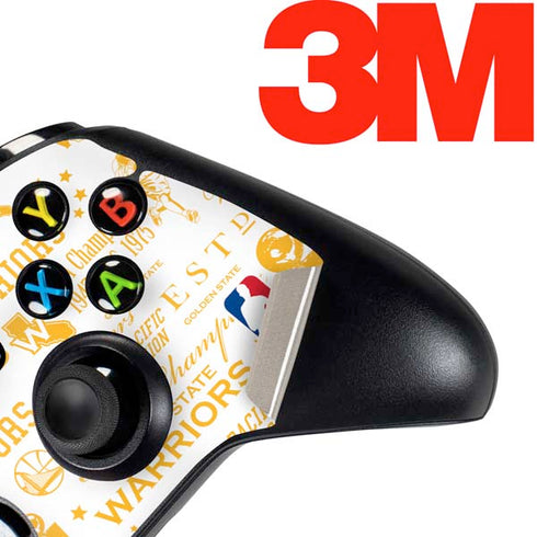 NBA Golden State Warriors Historic Blast Xbox One Controller Skin