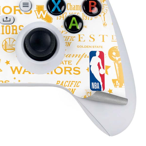 NBA Golden State Warriors Historic Blast Xbox Series S Bundle Skin