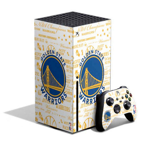 NBA Golden State Warriors Historic Blast Xbox Series X Bundle Skin