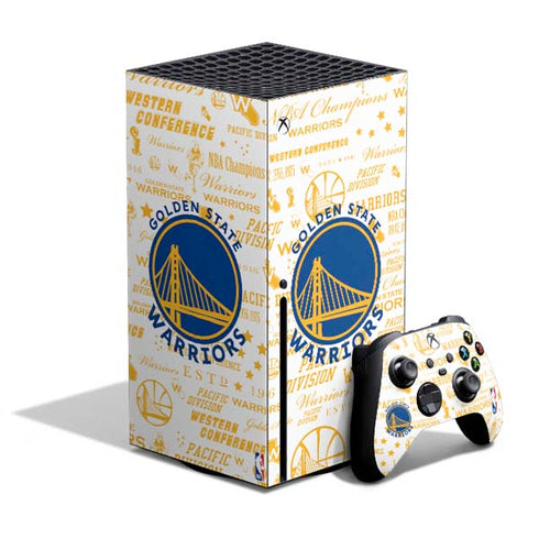 NBA Golden State Warriors Historic Blast Xbox Series X Skins