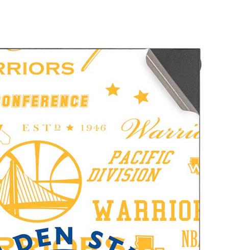 NBA Golden State Warriors Historic Blast Xbox Series X Console Skin