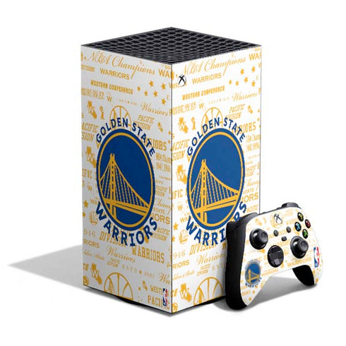 NBA Golden State Warriors Historic Blast XBox Series X Digital Edition Bundle Skin