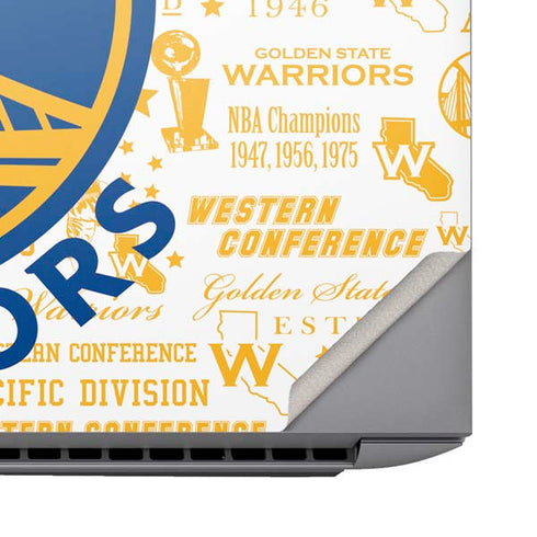 NBA Golden State Warriors Historic Blast HP ZBook Fury 16 G10 Skin
