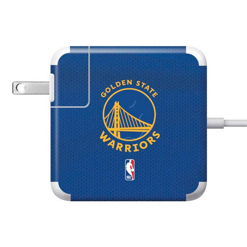 NBA Golden State Warriors Jersey 85W Power Adapter (15 and 17 inch MacBook Pro Charger) Skin