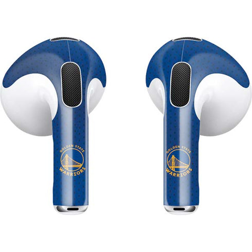 NBA Golden State Warriors Jersey Apple AirPods (3rd Gen 2021) Skin