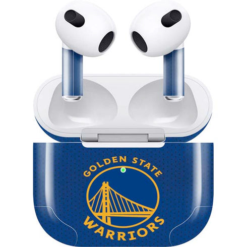 NBA Golden State Warriors Jersey Apple AirPods (3rd Gen 2021) Skin