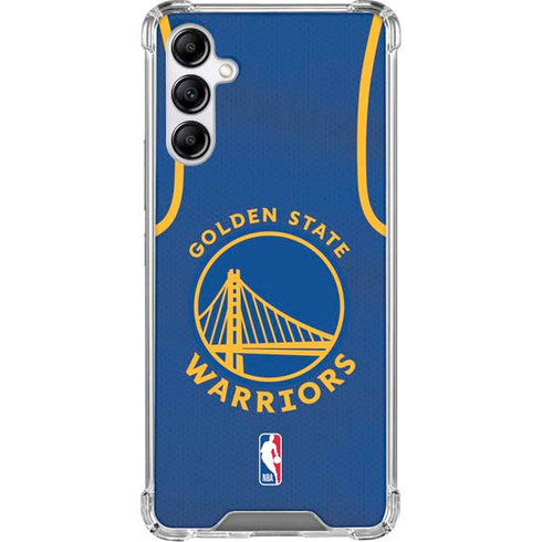 NBA Golden State Warriors Jersey Galaxy A15 5G Clear Case