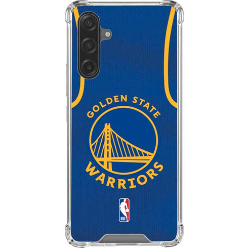 NBA Golden State Warriors Jersey Galaxy A17 Clear Case
