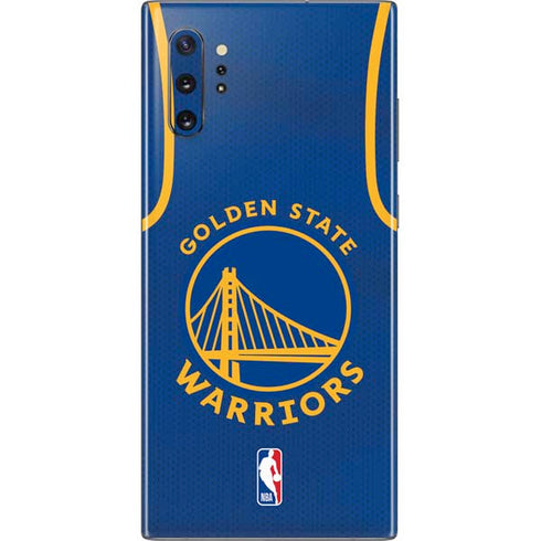 NBA Golden State Warriors Jersey Galaxy Note 10 Plus Skin