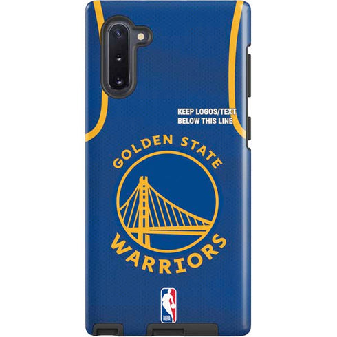 NBA Golden State Warriors Jersey Galaxy Cases