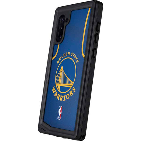 NBA Golden State Warriors Jersey Galaxy Note 10 Waterproof Case