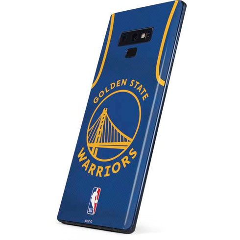 NBA Golden State Warriors Jersey Galaxy Note 9 Skin